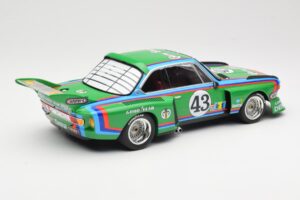 BMW 3.5 CSL E9 Schnitzer #43 D. Quester / A. Krebs 24 Hours of Le Mans 1976 Minichamps 1:18 155762643 Metal - imagen 2 de 6