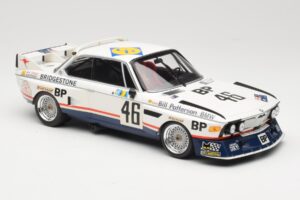 BMW 3.5 CSL E9 #46 Team Brock P. Brock / F. Muir / J. Aubriet 24 Hours of Le Mans 1976 Minichamps 1:18 153762646 Metal - imagen 4 de 6