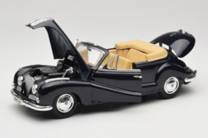 BMW 502 Descapotable Negro Maisto 1:18 31817 Metal - imagen 2 de 8