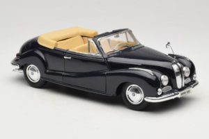 BMW 502 Descapotable Negro Maisto 1:18 31817 Metal - imagen 6 de 8