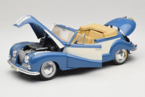BMW 502 Descapotable Azul Tchibo 1:18 45396 Metal - imagen 2 de 8