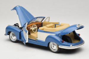 BMW 502 Descapotable Azul Tchibo 1:18 45396 Metal - imagen 5 de 8