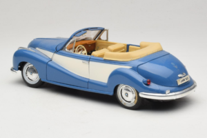 BMW 502 Descapotable Azul Tchibo 1:18 45396 Metal - imagen 7 de 8