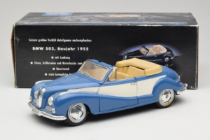 BMW 502 Descapotable Azul Tchibo 1:18 45396 Metal - imagen 8 de 8