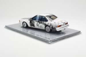 BMW 635 CSi E24 Art Car Robert Rauschenberg AUTOart 1:18 80430150924 Metal - imagen 5 de 8