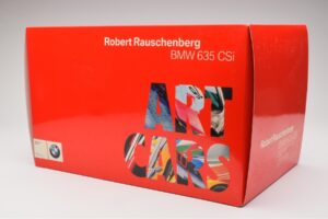 BMW 635 CSi E24 Art Car Robert Rauschenberg AUTOart 1:18 80430150924 Metal - imagen 7 de 8