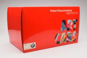 BMW 635 CSi E24 Art Car Robert Rauschenberg AUTOart 1:18 80430150924 Metal - imagen 8 de 8