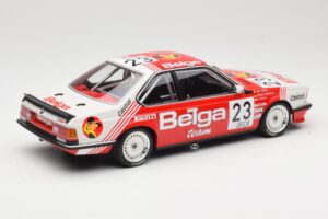 BMW 635 CSi E24 Belga Juma Racing M. Winkelhock / T. Regout 24 Hours of Spa 1985 Minichamps 1:18 155852523 Metal - imagen 2 de 6