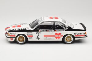 BMW 635 CSi E24 BMW Italia #4 R. Ravaglia / G. Berger 24 Hours of Spa 1984 Minichamps 1:18 155842504 Metal - imagen 3 de 6
