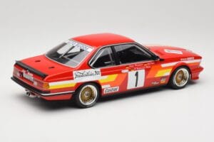 BMW 635 CSi E24 #1 U. Felder / D. Hamelmann Auto Budde Winners 24 Hours of Nürburgring 1985 Minichamps 1:18 155852501 Metal - imagen 2 de 6