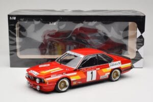 BMW 635 CSi E24 #1 U. Felder / D. Hamelmann Auto Budde Winners 24 Hours of Nürburgring 1985 Minichamps 1:18 155852501 Metal - imagen 6 de 6