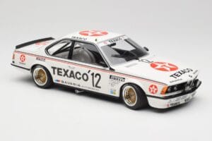BMW 635 CSi E24 #12 R. Metge / C. Ballot-Léna Bavaria Automobiles 24 Hours of Spa 1985 Minichamps 1:18 155852513 Metal - imagen 4 de 6