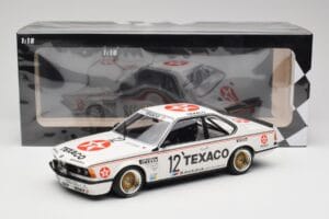 BMW 635 CSi E24 #12 R. Metge / C. Ballot-Léna Bavaria Automobiles 24 Hours of Spa 1985 Minichamps 1:18 155852513 Metal - imagen 6 de 6