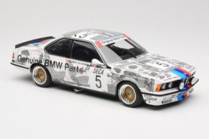 BMW 635 CSi E24 #5 R. Ravaglia Winner Spa 24 Hours 1985 Minichamps 1:18 155852505 Metal - imagen 4 de 6