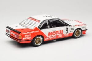 BMW 635 CSi E24 #9 Hollinger / P. Giroix Garage du Bac 24 Hours of Spa 1984 Minichamps 1:18 155842509 Metal - imagen 2 de 6