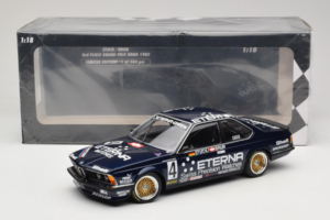 BMW 635 CSi E24 Schnitzer Eterna #4 H. Stuck / W. Brun 3rd Place Brno Grand Prix ETCC 1983 Minichamps 1:18 155832504 Metal - imagen 6 de 6