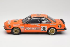 BMW 635CSi E24 Jagermeister #36 W. Brun / H. Grohs ETCC 1984 Minichamps 1:18 80430139185 Metal - imagen 4 de 8