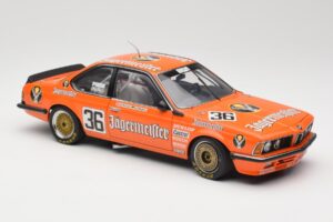 BMW 635CSi E24 Jagermeister #36 W. Brun / H. Grohs ETCC 1984 Minichamps 1:18 80430139185 Metal - imagen 6 de 8