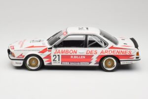 BMW 635CSi E24 Team Brun Motorsport #21 H. Grohs / T. Boutsen Spa 24 Hours 1985 Minichamps 1:18 155852521 Metal - imagen 3 de 6