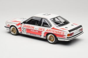 BMW 635CSi E24 Team Brun Motorsport #21 H. Grohs / T. Boutsen Spa 24 Hours 1985 Minichamps 1:18 155852521 Metal - imagen 5 de 6