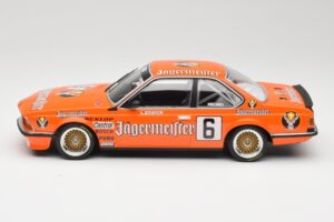 BMW 635CSi E24 Jagermeister #6 H. Stuck Bergischer Lowe Zolder DPM 1984 Minichamps 1:18 155842506 Metal - imagen 3 de 6