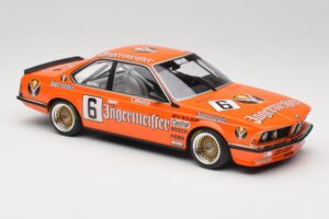 BMW 635CSi E24 Jagermeister #6 H. Stuck Bergischer Lowe Zolder DPM 1984 Minichamps 1:18 155842506 Metal - imagen 4 de 6
