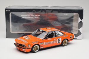 BMW 635CSi E24 Jagermeister #6 H. Stuck Bergischer Lowe Zolder DPM 1984 Minichamps 1:18 155842506 Metal - imagen 6 de 6