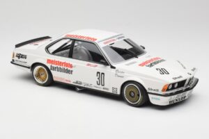 BMW 635CSi E24 Team Schnitzer Eterna #30 S. Bellof / S. Danner ETCC 1984 Minichamps 1:18 155832530 Metal - imagen 4 de 6