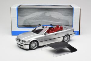 BMW Alpina B3 E36 3.2 Cabriolet Arctic Silver MCG 1:18 MCG18322 Metal - imagen 8 de 8