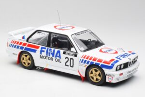 BMW E30 M3 #20 M. Duez / A. Lopes 1000 Lakes Rally 1989 IXO 1:18 18RMC132 Metal - imagen 4 de 6