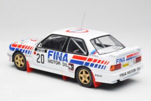BMW E30 M3 #20 M. Duez / A. Lopes 1000 Lakes Rally 1989 IXO 1:18 18RMC132 Metal - imagen 5 de 6