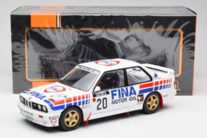 BMW E30 M3 #20 M. Duez / A. Lopes 1000 Lakes Rally 1989 IXO 1:18 18RMC132 Metal - imagen 6 de 6