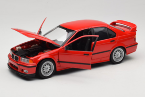 BMW 318is E36 Hellrot UT Models 1:18 180024302-R1 Metal - imagen 2 de 8