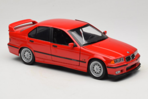 BMW 318is E36 Hellrot UT Models 1:18 180024302-R1 Metal - imagen 6 de 8
