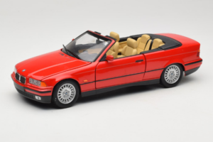 BMW 3 Series E36 Descapotable Rojo UT Models 1:18 BMW005 Metal