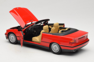 BMW 3 Series E36 Descapotable Rojo UT Models 1:18 BMW005 Metal - imagen 5 de 8