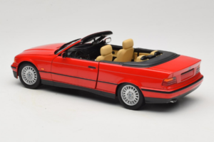 BMW 3 Series E36 Descapotable Rojo UT Models 1:18 BMW005 Metal - imagen 7 de 8