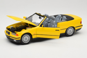 BMW 3 Series E36 Descapotable Amarillo UT Models 1:18 BMW007 Metal - imagen 2 de 8