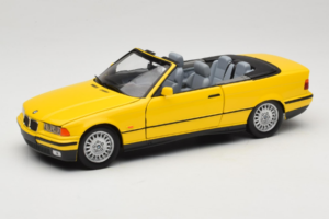 BMW 3 Series E36 Descapotable Amarillo UT Models 1:18 BMW007 Metal