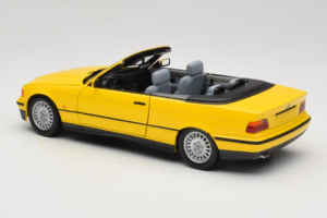BMW 3 Series E36 Descapotable Amarillo UT Models 1:18 BMW007 Metal - imagen 7 de 8