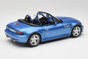 BMW Z3 E36 M Roadster Estoril Blue Bburago 1:18 3349-M1 Metal - imagen 3 de 8
