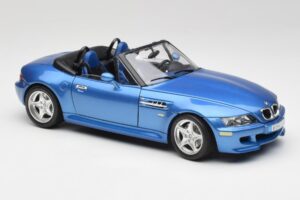 BMW Z3 E36 M Roadster Estoril Blue Bburago 1:18 3349-M1 Metal - imagen 6 de 8