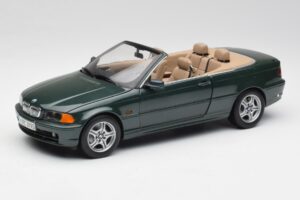 BMW 3 E46 Cabrio Verde Kyosho 1:18 80430009757 Metal