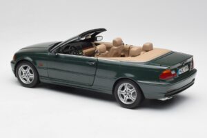 BMW 3 E46 Cabrio Verde Kyosho 1:18 80430009757 Metal - imagen 7 de 8