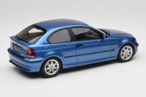 BMW 318ti E46 Compact Estoril Blue Otto 1:18 OT462 Resina - imagen 2 de 6