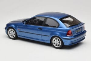 BMW 318ti E46 Compact Estoril Blue Otto 1:18 OT462 Resina - imagen 5 de 6