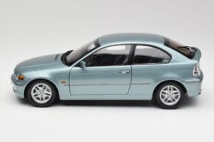 BMW 325Ti E46 Compact Azul Claro Metalizado Kyosho 1:18 80430024439 Metal - imagen 4 de 8