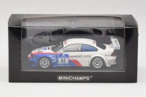 BMW M3 GTR E46 #42 J. Muller / D. Muller / H-J. Stuck / P. Lamy 24 Hours Nurburgring Winner 2004 Minichamps 1:43 444042342 Me - imagen 4 de 4