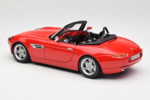 BMW Z8 E52 Roadster Rojo Brillante Bburago 1:18 12032 Metal - imagen 7 de 8