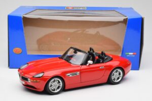 BMW Z8 E52 Roadster Rojo Brillante Bburago 1:18 12032 Metal - imagen 8 de 8